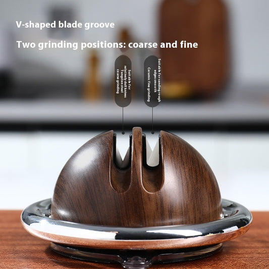 Suction Cup Fabulous Sharpening Product Household Kitchen Knife Scissors Tool - Side View