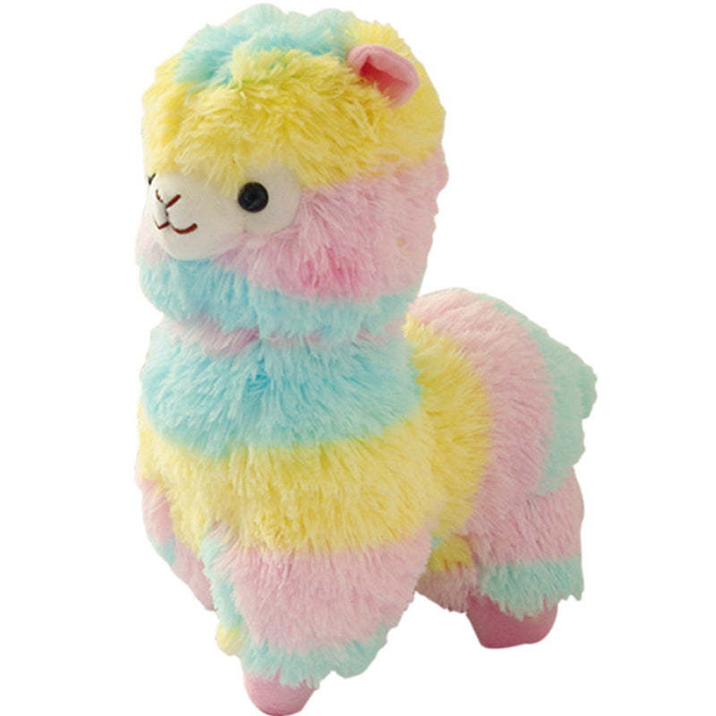 Rainbow Alpaca Doll Plush Toy™