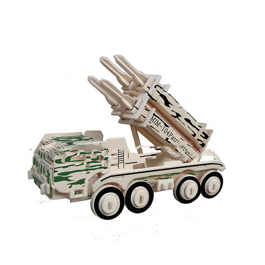 3D Wooden Simulation Model Toy - View 2