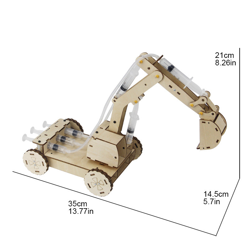 Wooden Inserting Excavator Educational Toy™