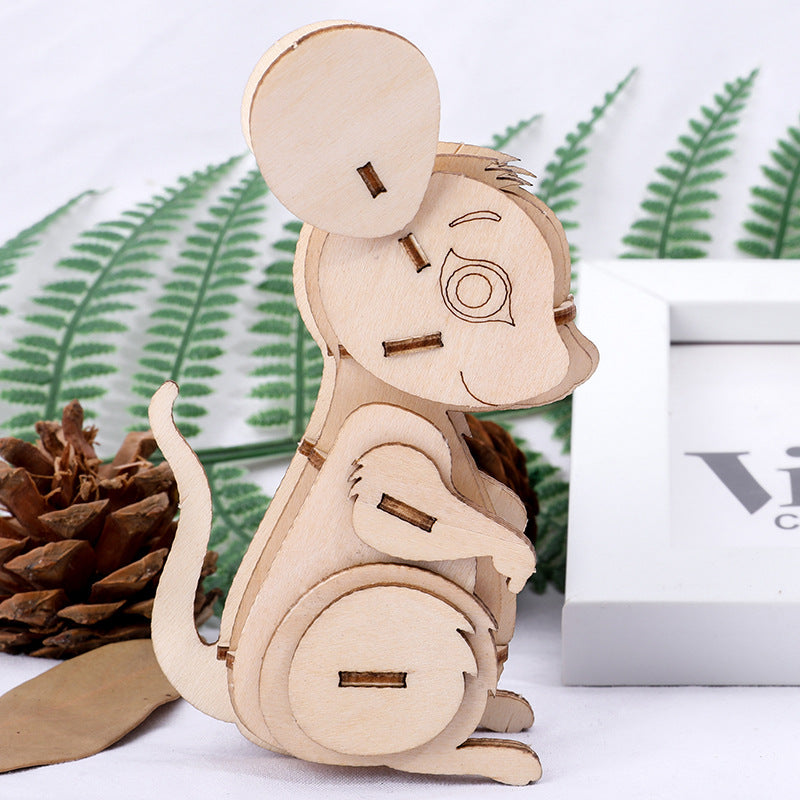 Three-dimensional Wooden Puzzles™