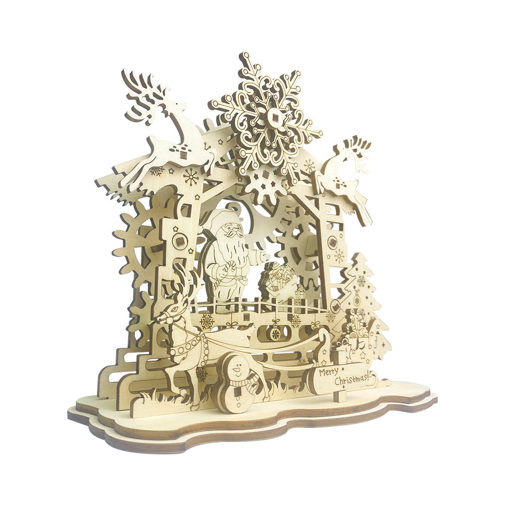 Toy Wooden 3D Puzzle Christmas™