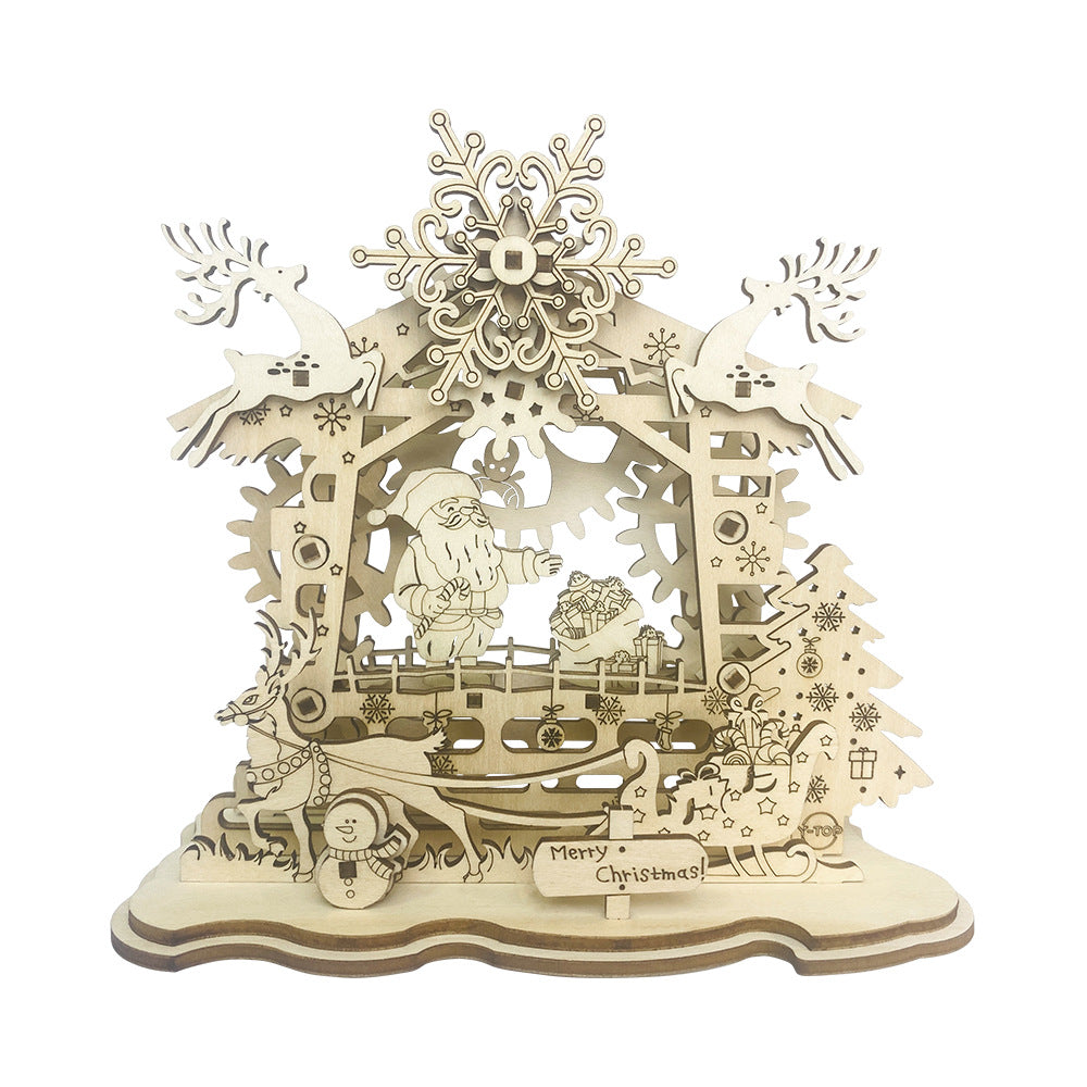 Toy Wooden 3D Puzzle Christmas™