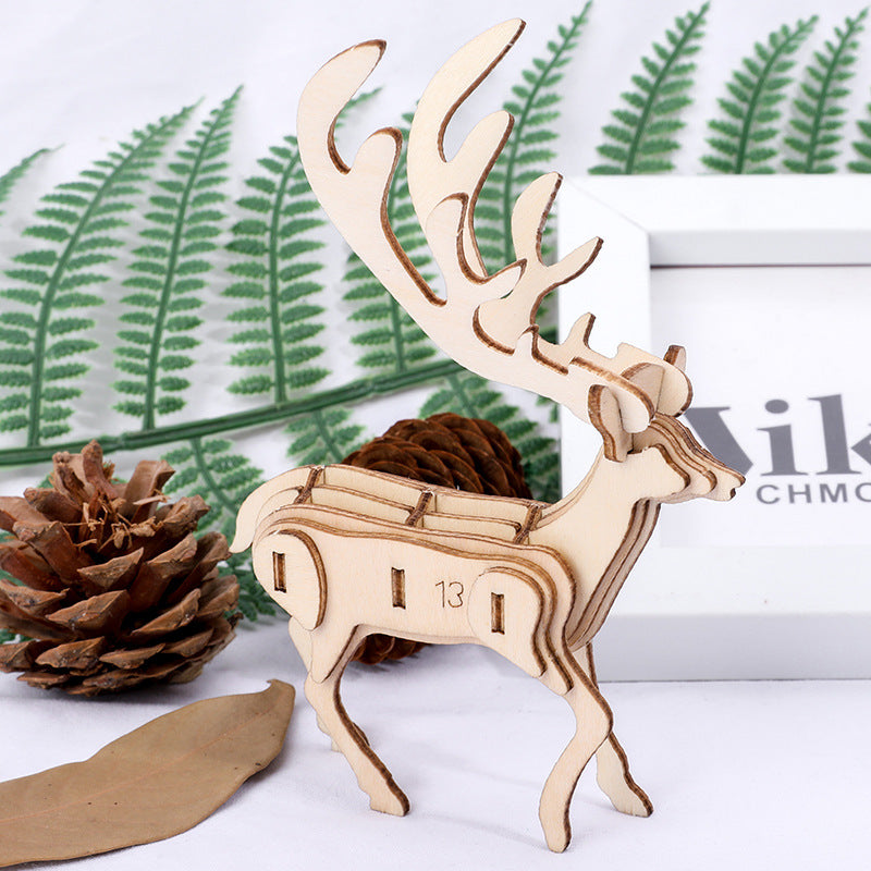 Three-dimensional Wooden Puzzles™
