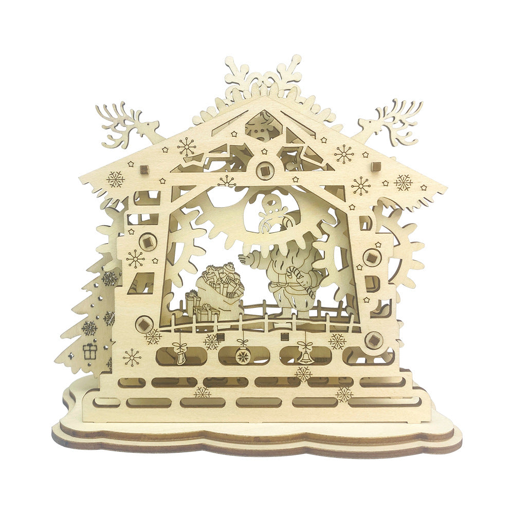 Toy Wooden 3D Puzzle Christmas™