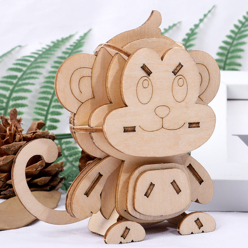 Three-dimensional Wooden Puzzles™