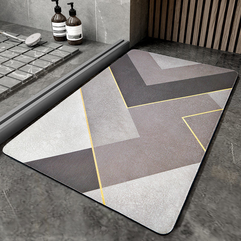 Napa Skin Super Absorbent Bath Mat Quick Drying Bathroom Rug Modern Simple Non-slip Floor Carpets Home Oil-proof Kitchen Mat - Image 7