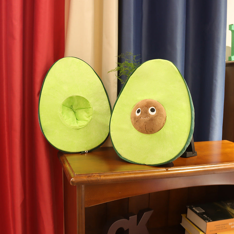 Cute Fruit Avocado Plush Toy Stuffed Doll Creativey Birthday Gift Sofa Cushion Home Room Decor Secondary image