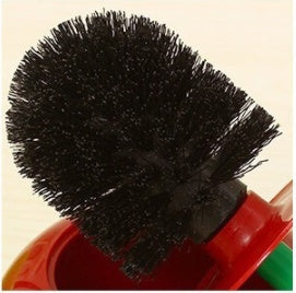 Long Handle Soft Hair Household Toilet Brush Cherry Toilet Brush Daily Necessities Creative Plastic Cleaning Brush Toilet Brush Set - Image 8