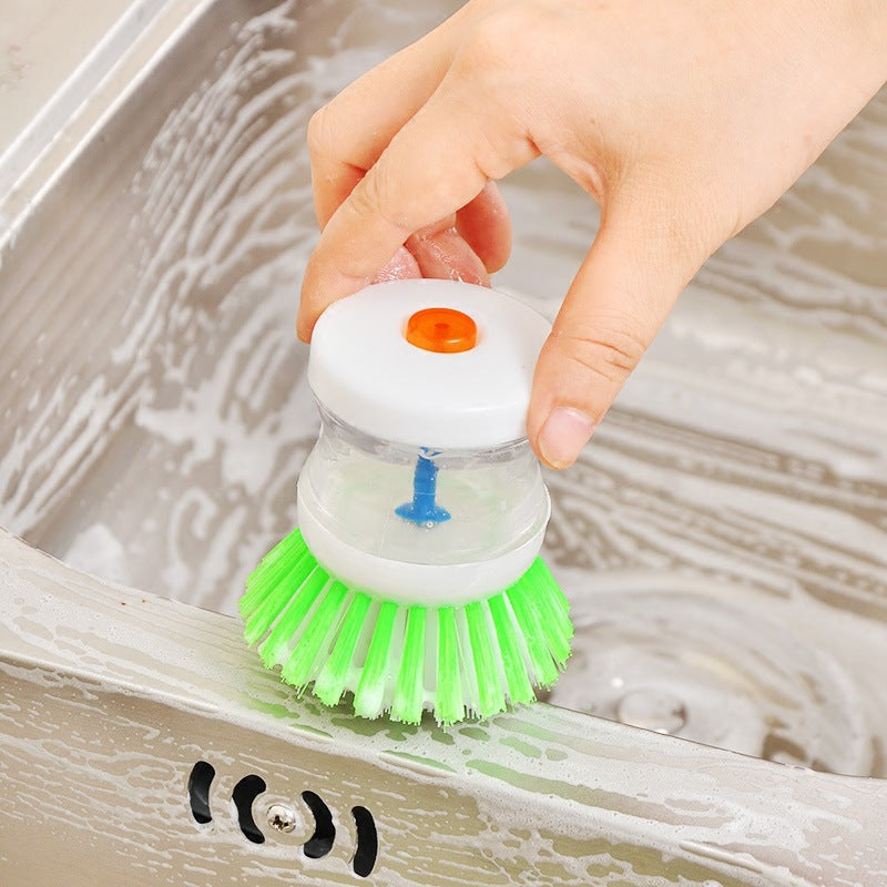 Creative Plastic Automatic Filling Pot Brush Washing Brush Cleaning Hydraulic Brush Artifact - Image 5