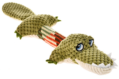 Voice toys plush chew dog toys - In Use