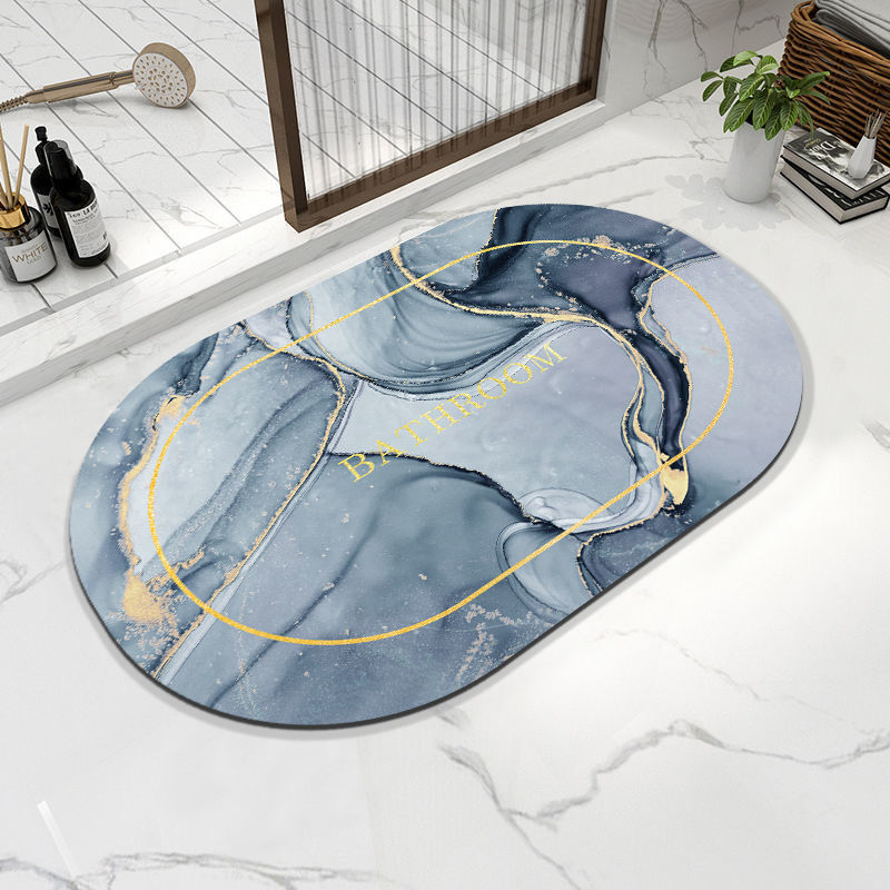 Napa Skin Super Absorbent Bath Mat Quick Drying Bathroom Rug Modern Simple Non-slip Floor Carpets Home Oil-proof Kitchen Mat - Image 12