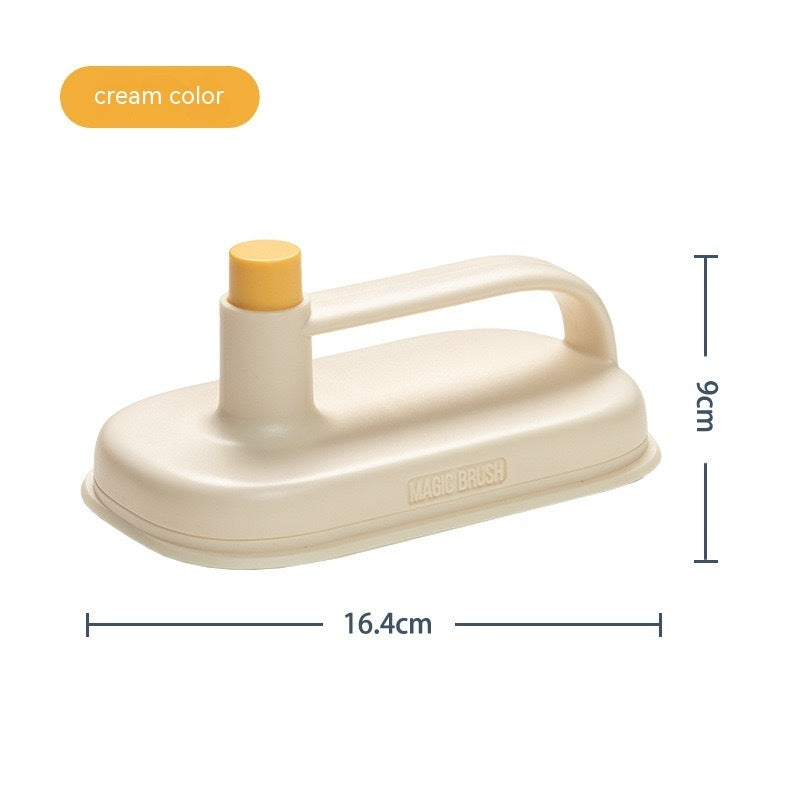 Kitchen Bathroom Toilet Cleaning Magic Brush Glass Wall Cleaning Bath Brush Handle Cleaning Rag Ceramic Window Slot Clean Brush Kitchen Gadgets - Image 13