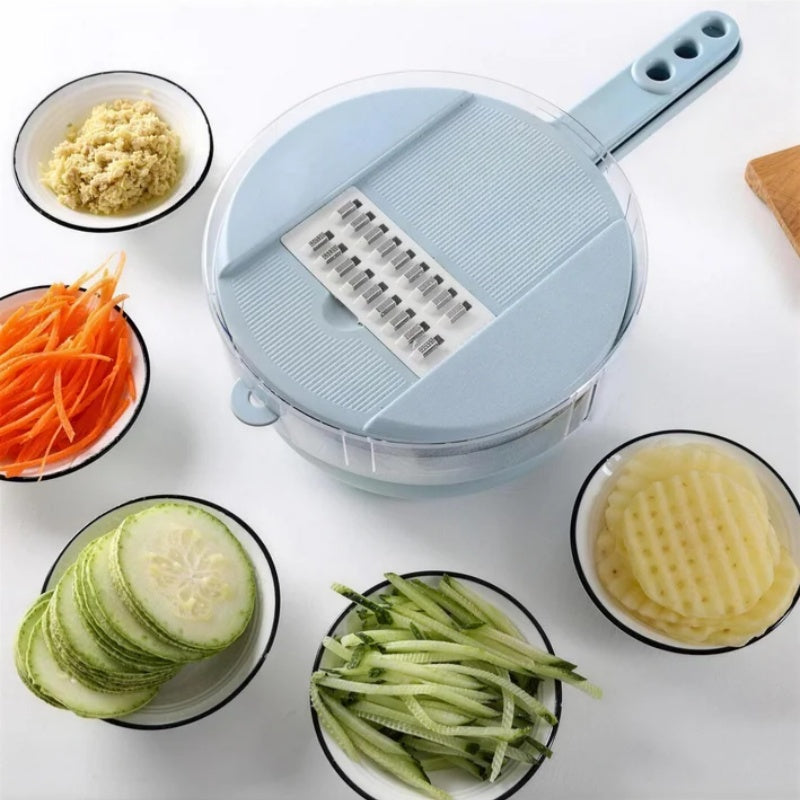 8 In 1 Mandoline Slicer Vegetable Slicer Potato Peeler Carrot Onion Grater With Strainer Vegetable Cutter Kitchen Accessories Main image