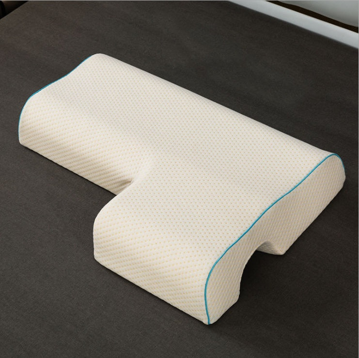 Couples Pillow Arched Cuddle Pillow With Slow Rebound Memory Foam For Arm Rest Hand Pillow - Image 11