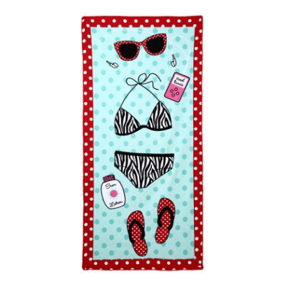 Drop Shipping Flamingo Ice Cream Printed Large Men Women Summer Beach Towels Microfiber Bath Towel Camping Yoga Towels Bathroom - Image 6