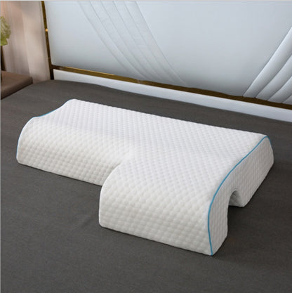 Couples Pillow Arched Cuddle Pillow With Slow Rebound Memory Foam For Arm Rest Hand Pillow - Detail
