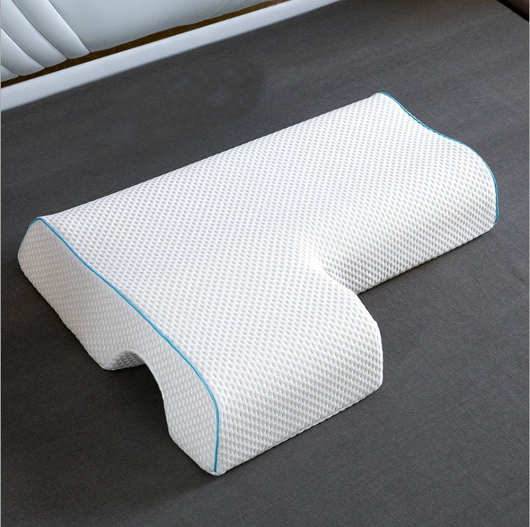 Couples Pillow Arched Cuddle Pillow With Slow Rebound Memory Foam For Arm Rest Hand Pillow - Image 8