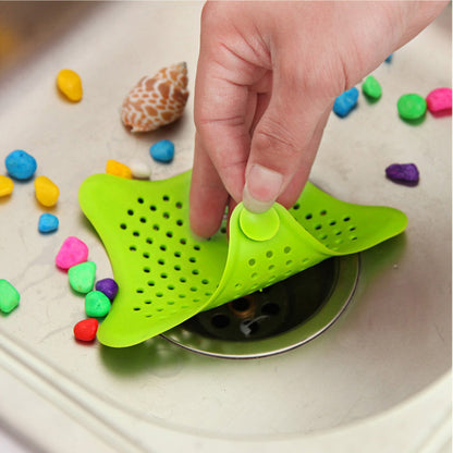 3PCS Silicone Starfish-shaped Sink Drain Filter Bathtub Hair Catcher Stopper Drain Hole Filter Strainer For Bathroom Kitchen Toilet - Image 6