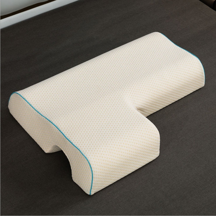 Couples Pillow Arched Cuddle Pillow With Slow Rebound Memory Foam For Arm Rest Hand Pillow - Image 13