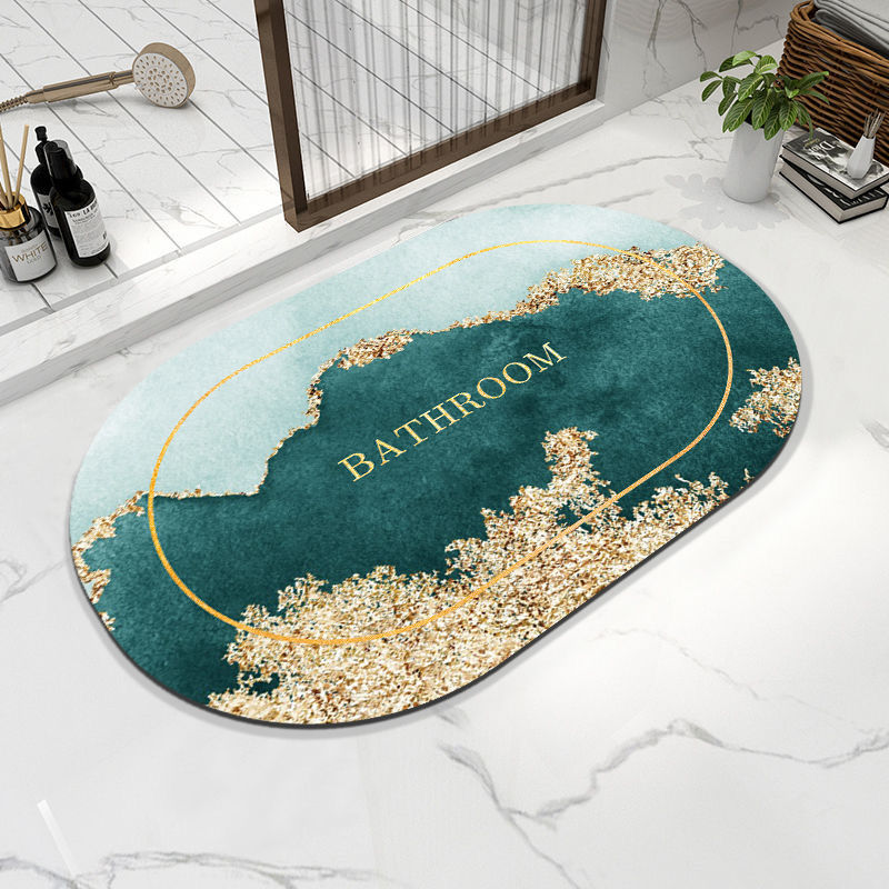 Napa Skin Super Absorbent Bath Mat Quick Drying Bathroom Rug Modern Simple Non-slip Floor Carpets Home Oil-proof Kitchen Mat - Image 14