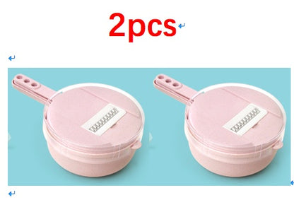8 In 1 Mandoline Slicer Vegetable Slicer Potato Peeler Carrot Onion Grater With Strainer Vegetable Cutter Kitchen Accessories - Image 13