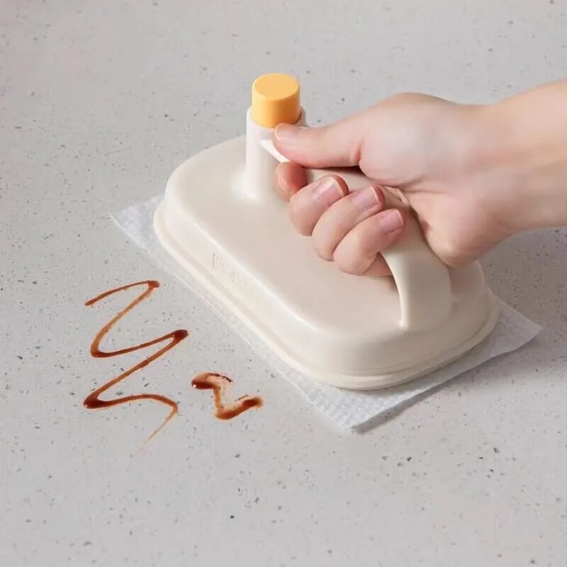 Kitchen Bathroom Toilet Cleaning Magic Brush Glass Wall Cleaning Bath Brush Handle Cleaning Rag Ceramic Window Slot Clean Brush Kitchen Gadgets - Image 7
