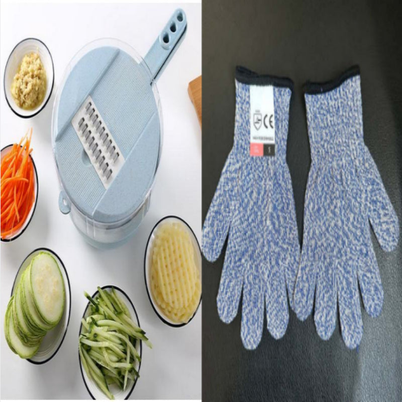 8 In 1 Mandoline Slicer Vegetable Slicer Potato Peeler Carrot Onion Grater With Strainer Vegetable Cutter Kitchen Accessories - Image 11
