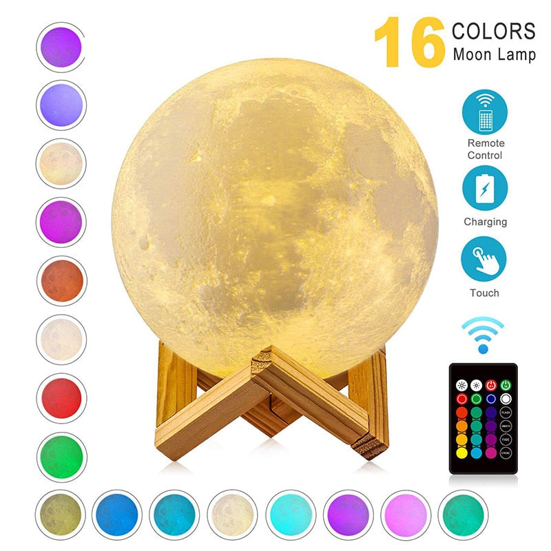 Moon Lamp Kids Night Light™