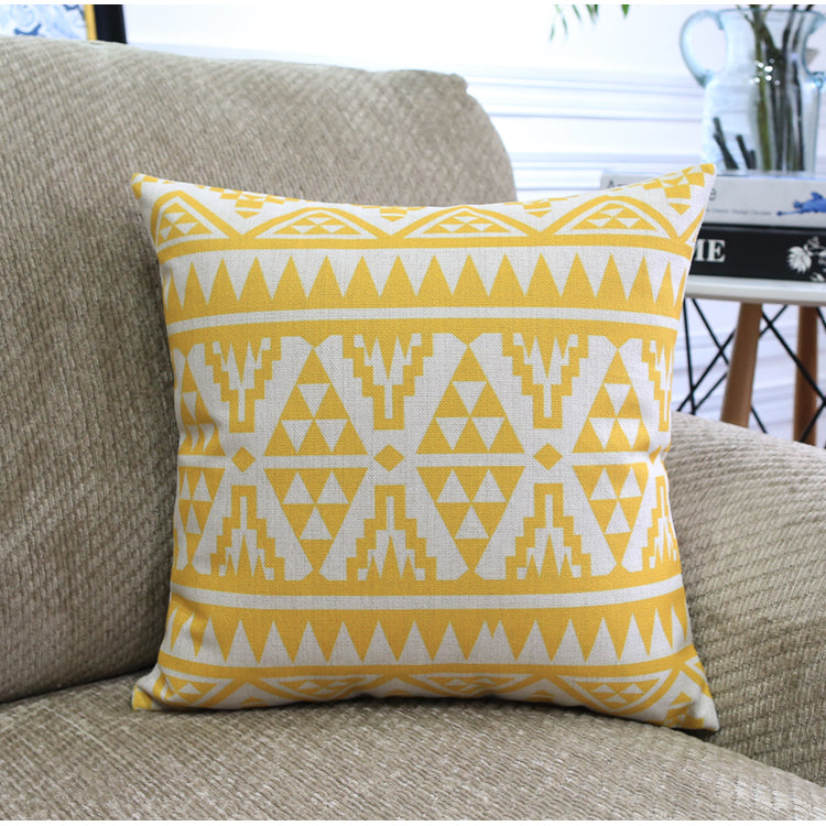 Nordic Color Geometric Throw Pillows - Image 11