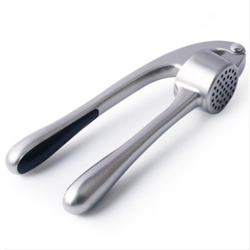Kitchen Gadget Manual Garlic Press Mashing Tool - Side View