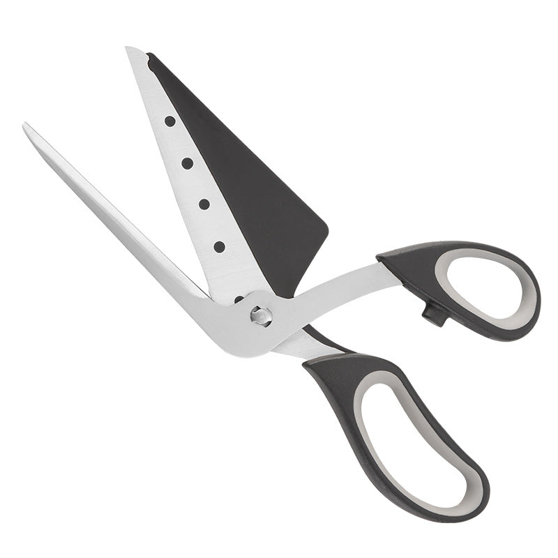 Baking Tool Detachable Multifunctional Stainless Steel Pizza Scissors - In Use