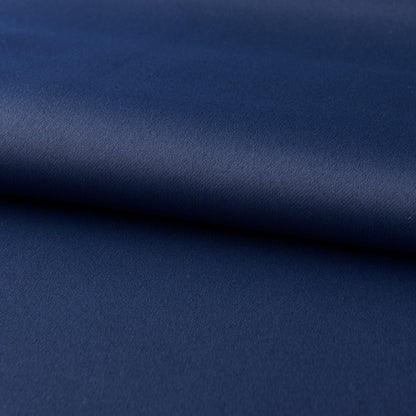 Dark Blue Bedroom Blackout Fabric Printed Curtains - Image 6