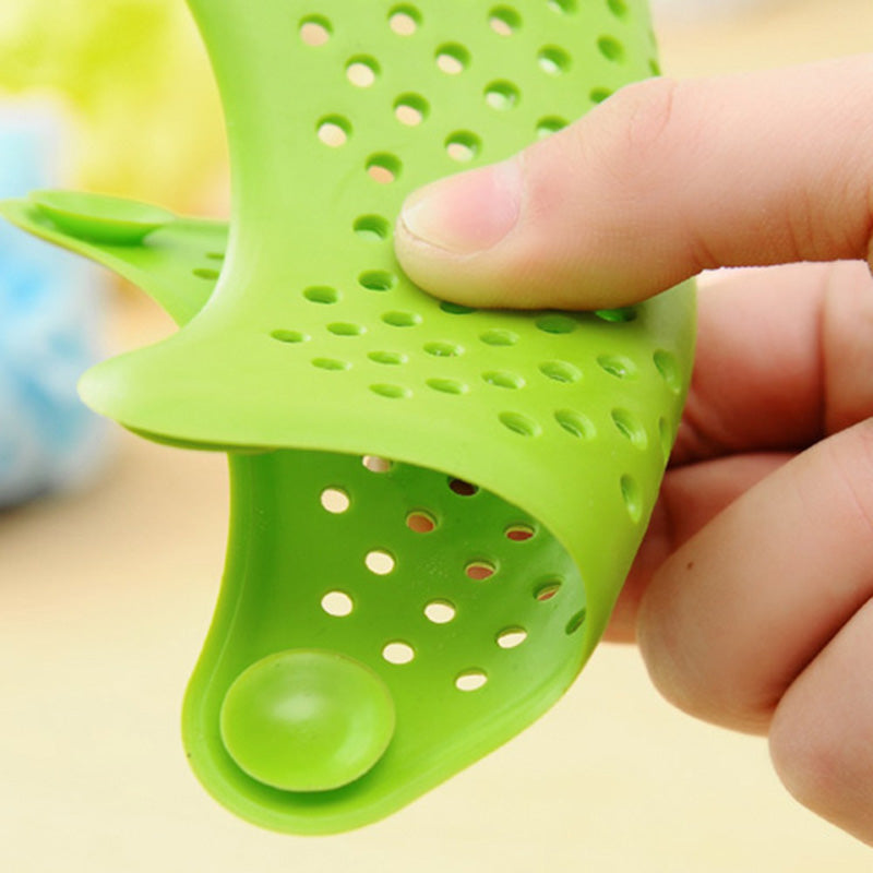 3PCS Silicone Starfish-shaped Sink Drain Filter Bathtub Hair Catcher Stopper Drain Hole Filter Strainer For Bathroom Kitchen Toilet - Image 8