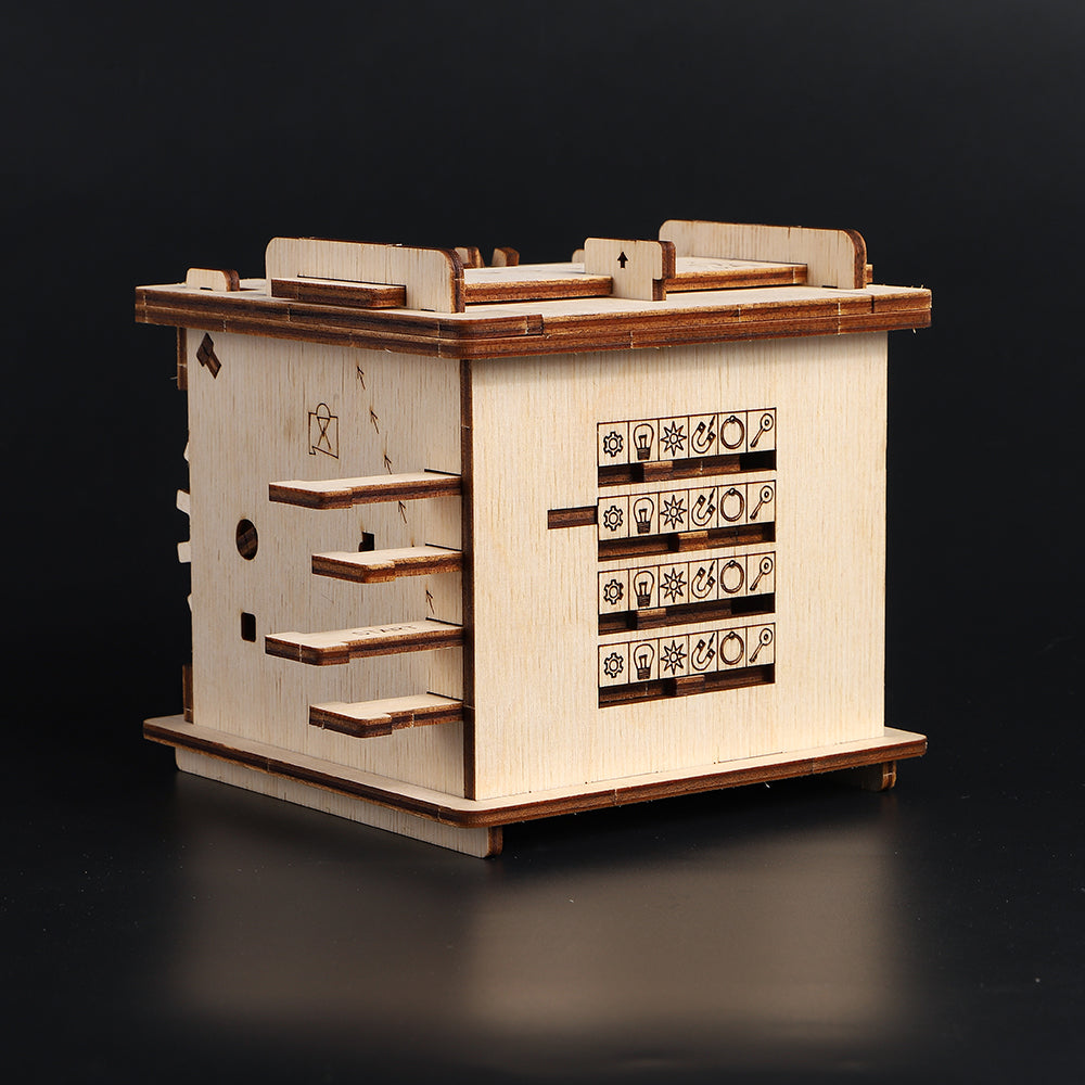 Da Vinci Code Book Wooden Decryption Toy™ Main image