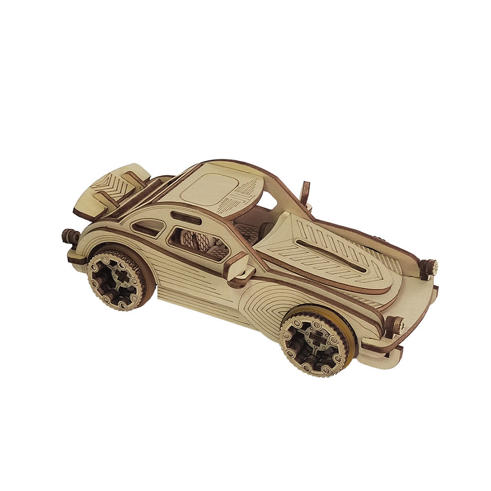 Children's DIY Wooden 3D Puzzle Toy Car™