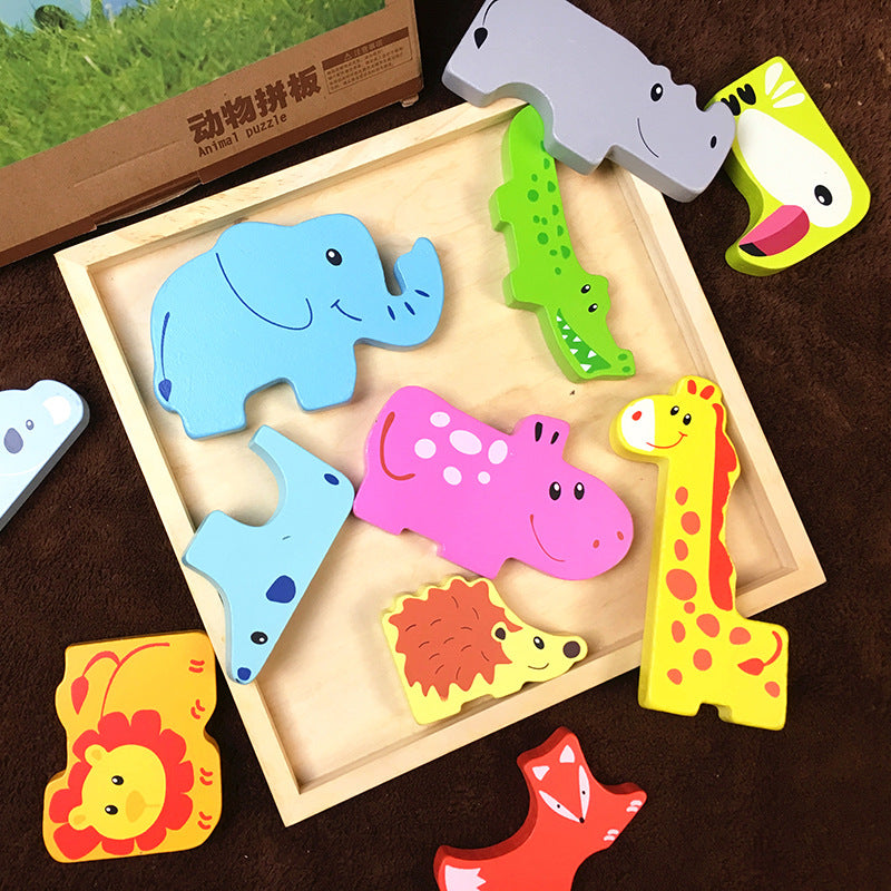 Wooden Puzzle Animal Toy™