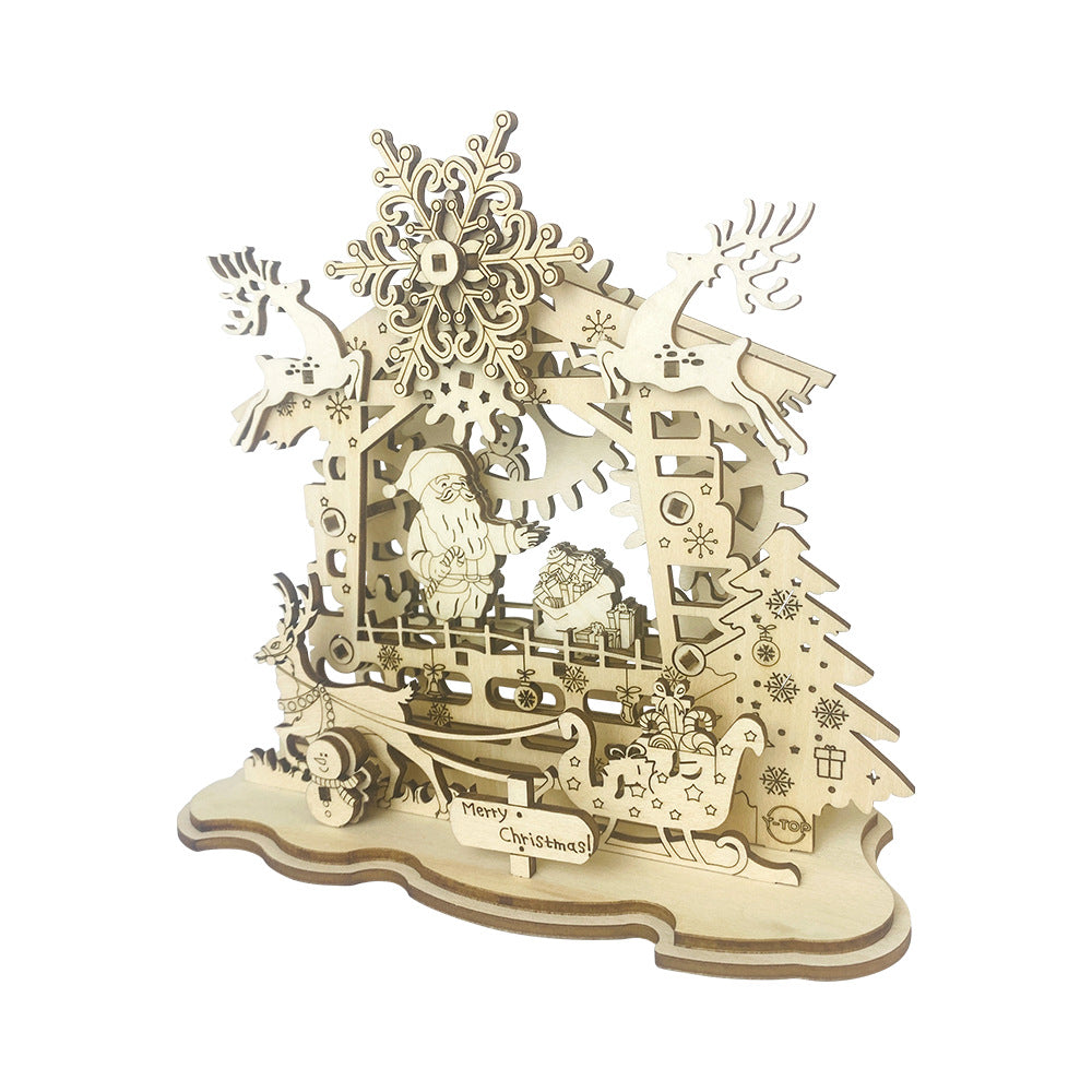 Toy Wooden 3D Puzzle Christmas™ Secondary image
