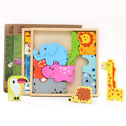 Wooden Puzzle Animal Toy™