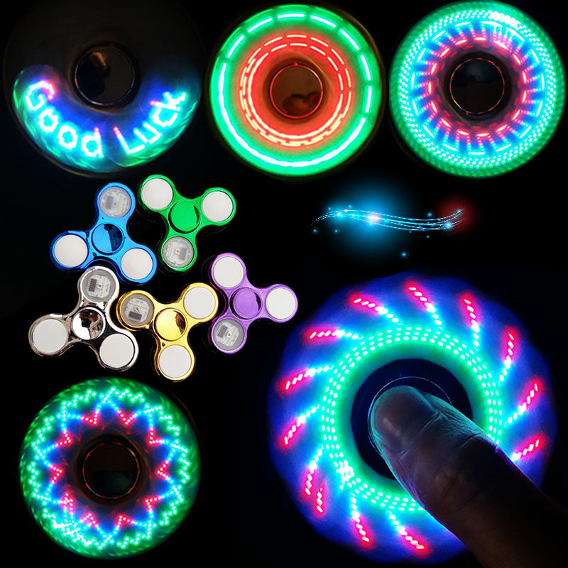 Luminous LED Light Fidget Spinner™ Main image