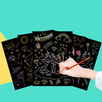 Making Magic Painting Template DIY Scratch Book™