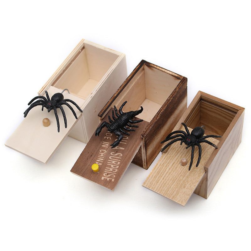 Prank Spider Wooden Box™