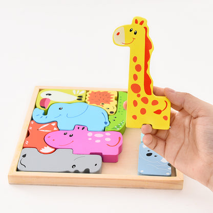 Wooden Puzzle Animal Toy™