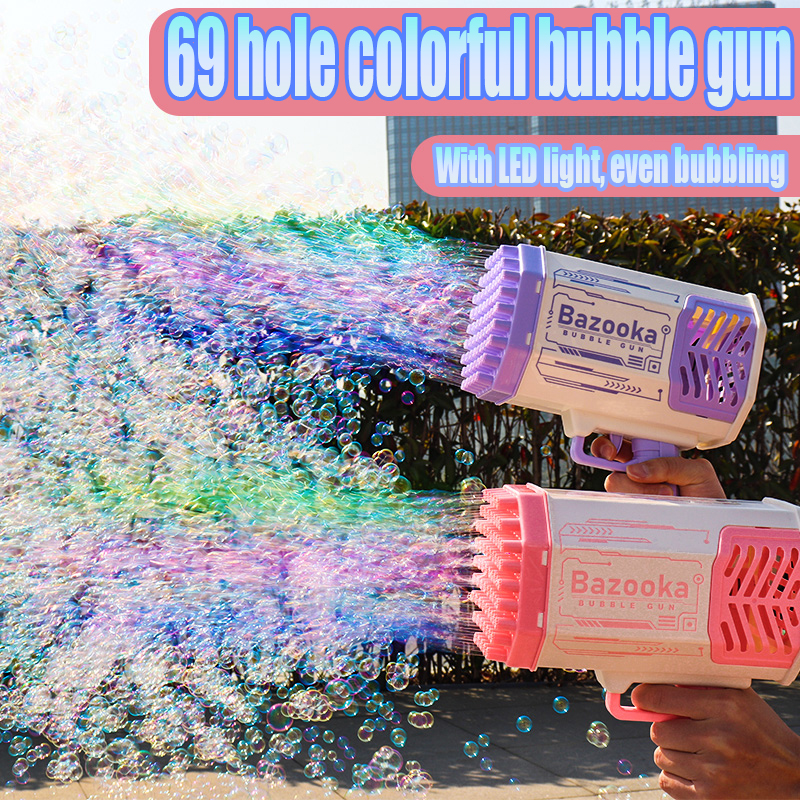 69 Holes Soap Bubbles Machine Gun™ Secondary image