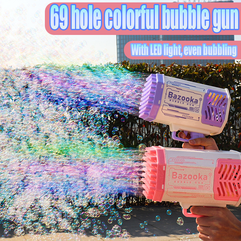 69 Holes Soap Bubbles Machine Gun™