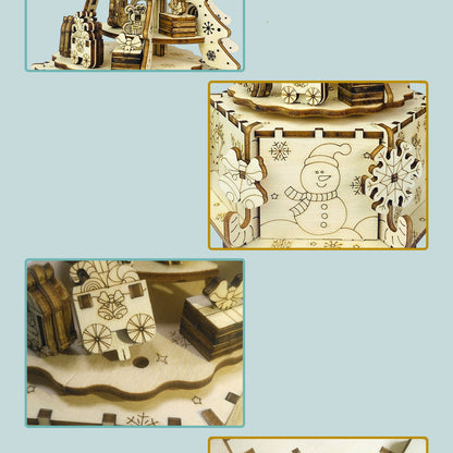 Music Box Wooden 3D Puzzle Toy™