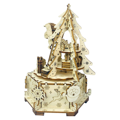 Music Box Wooden 3D Puzzle Toy™