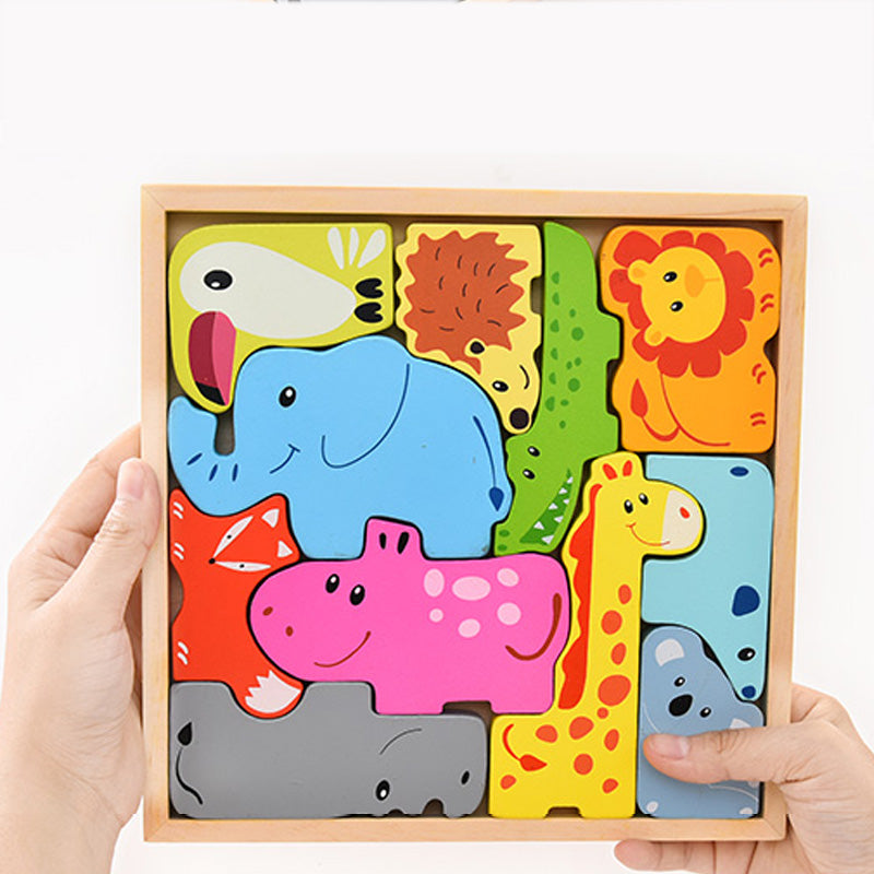 Wooden Puzzle Animal Toy™