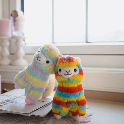 Rainbow Alpaca Doll Plush Toy™