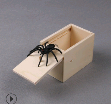 Prank Spider Wooden Box™